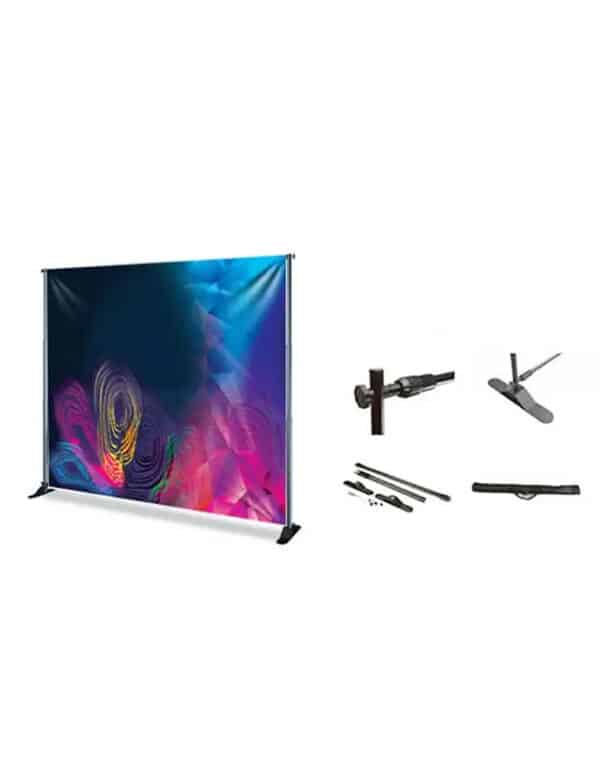 Telescopy Fabric Stand 8FT x 8FT