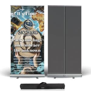 Restractable Roll Up Standard 33"