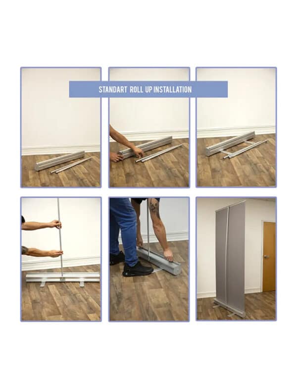 Restractable Roll Up Standard 33"